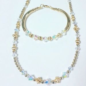 Women's 2Pc Necklace & Bangle Set